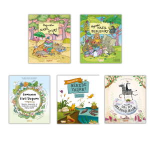 ÇiKitap Hayvanlar Seti 5 Kitap ÇiKitap Hayvanlar Seti 5 Kitap