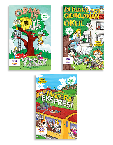 Yeşil Kafalar Serisi 3 Kitap Set